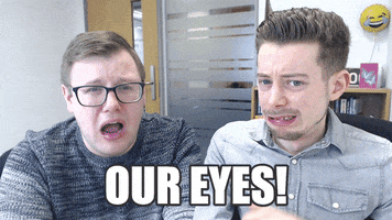 shocked disgusted GIF by Andrew and Pete