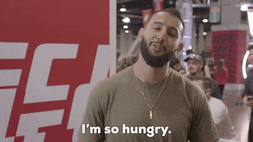 Hungry Feed Me GIF by UFC