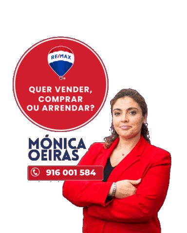 Monica Oeiras Sticker by Remax Grupo Visão