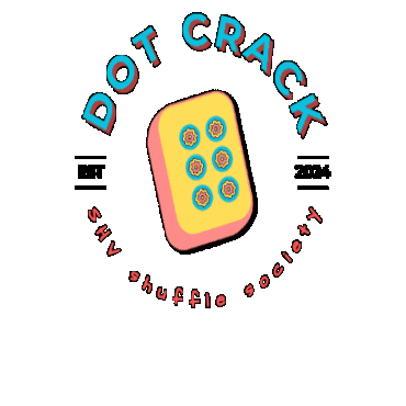 Dot Crack Casey - American Mahjong Instructor Sticker