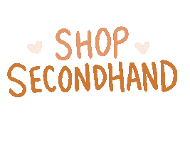 Second Hand Sustainable Fashion Sticker by Protea Zero Waste