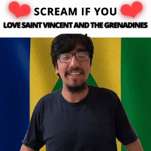 SCREAM IF YOU LOVE SAINT VINCENT AND THE GRENADINE