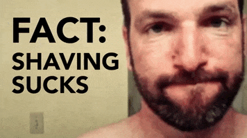 Beard Shaving GIF by BuzzFeed