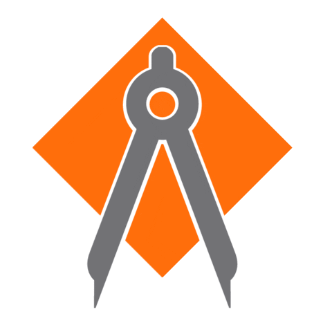 Construtora Compasso Sticker