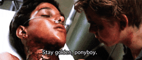 the outsiders ponyboy curtis johnny cade <b>stay gold</b> se hinton - 200_s