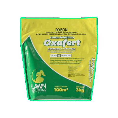 Oxafert Sticker by Lawn Solutions Australia