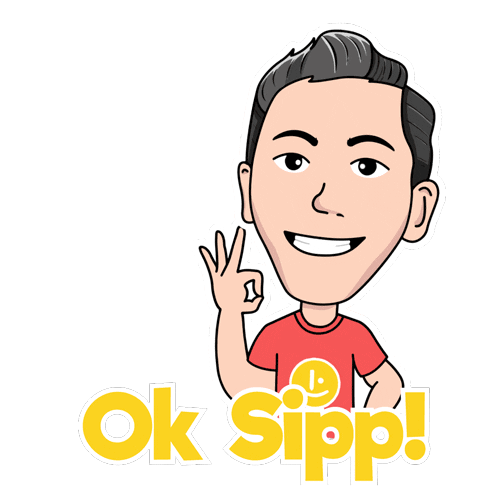 Ok Sipp Sticker by LEGISTRA.ID