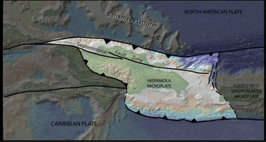 Caribbean Earthquake GIF by Incorporated Research Institutions for Seismology (IRIS)