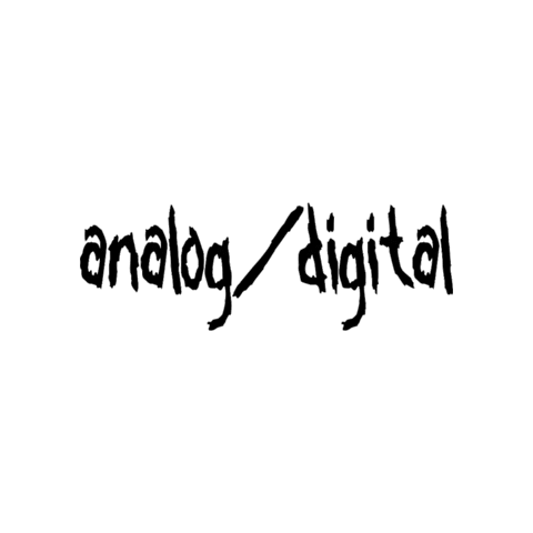 Analog/Digital Clothing Co Sticker