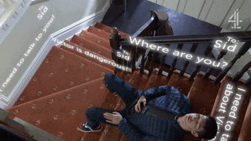 Text Panic GIF by Hollyoaks