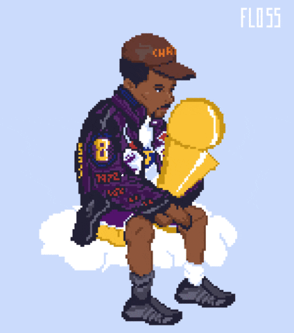 Los Angeles Lakers Sport GIF by Flossquiat