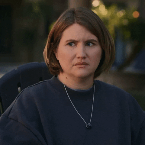 Im Totally Fine Jillian Bell GIF by DECAL