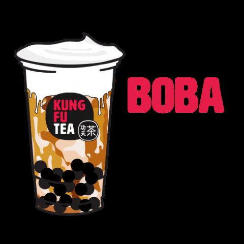 Bubble Tea Boba GIF by Kung Fu Tea