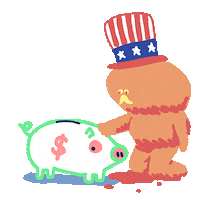 United States Trump Sticker by Noam Sussman