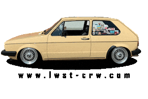 Golf Vw Sticker by lwst.crw_official