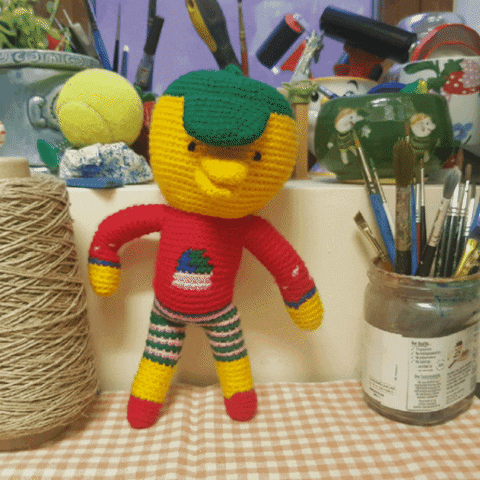 Stop Motion Crochet GIF by Philippa Rice