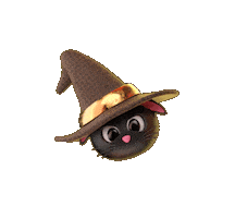 Noche De Brujas Cat Sticker by Mora Vieytes