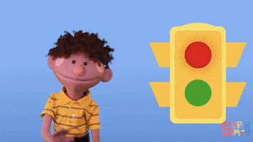 Happy Red Light GIF by Super Simple