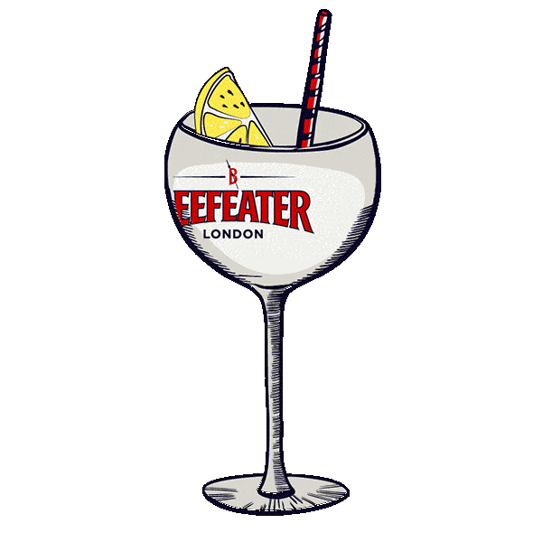 Cocktail Glass Sticker by Beefeater