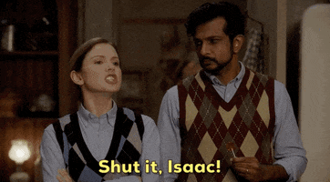 Rose Mciver Shut Up GIF by CBS