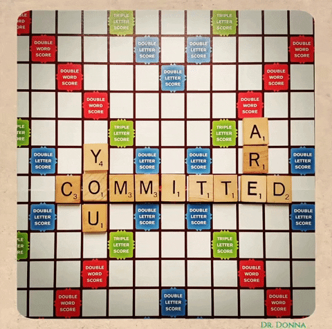 words you are committed GIF by Dr. Donna Thomas Rodgers