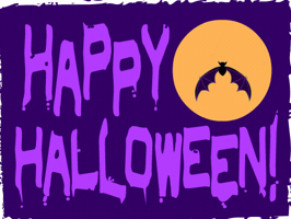 Flying Bat Happy Halloween GIF by That Hominid