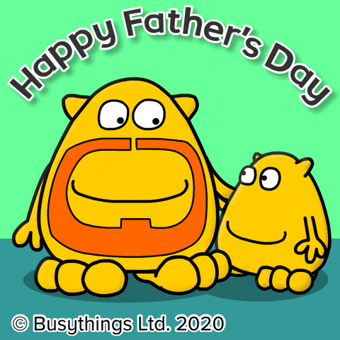 Fathers Day Monster GIF by Busythings