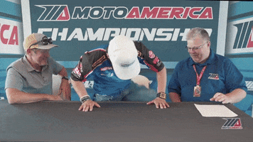 MotoAmerica interview shoes nike check this out GIF