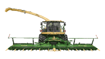 Corn Harvester Sticker by KRONE