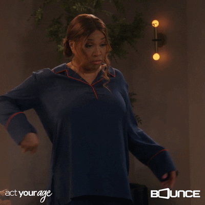 Happy Bust A Move GIF by Bounce