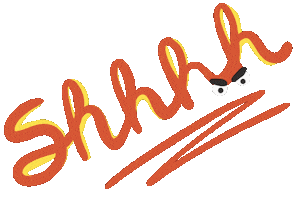 Bird Be Quiet Sticker by BirdNerdsCanada