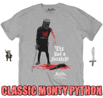 Monty Python Theholygrail GIF by EyesoreMerch