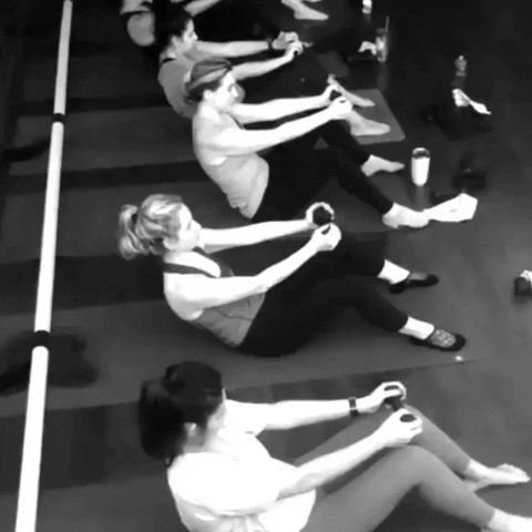 The Barre +  Yoga Experience GIF