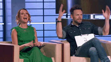 joel mchale clapping GIF by ABC Network