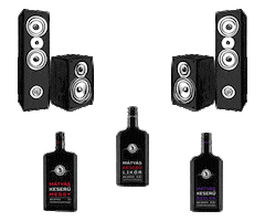 Party Drink Sticker by Mátyás Keserű