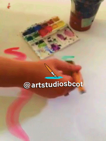 Artstudiosbcot painting watercolour artstudiosbcot GIF