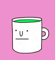 bored tea time GIF by Lizz Lunney