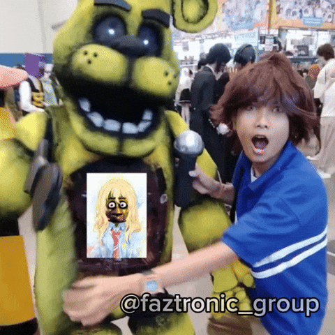 Chica Freddy GIF