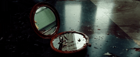 Horror Mirror GIF
