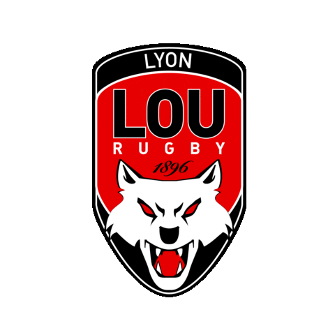 Lyon Teamlou Sticker by LOU Rugby