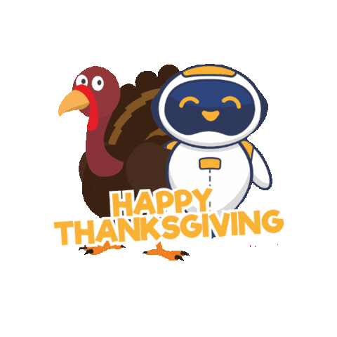 Happy Thanksgiving Accion De Gracias Sticker by LATAM Global School