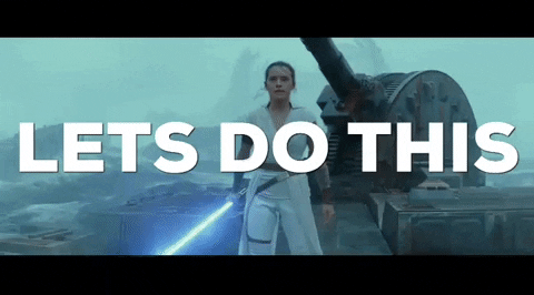 Temple Of Geek fight battle rey lets do this GIF