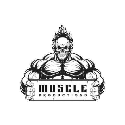 muscleproductions Sticker