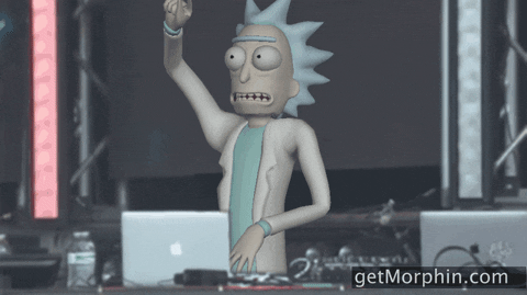 Rick And Morty Drunk Rick Sanchez GIF