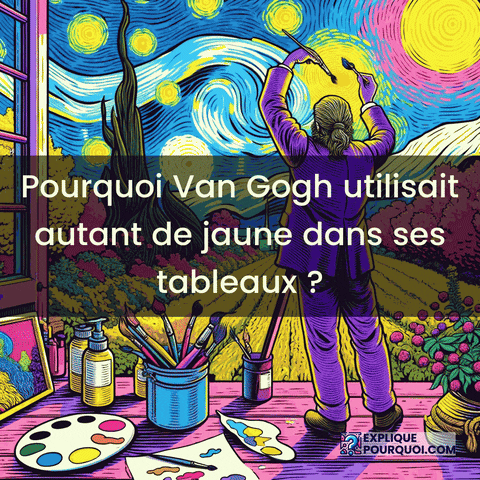 Van Gogh Peinture GIF by ExpliquePourquoi.com