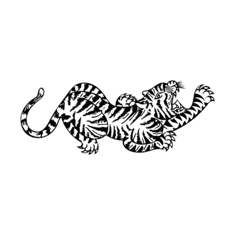Paintball Tiger Mascot Sticker by Tigerwear