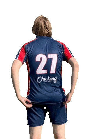 Floris Van Hoogdalem Sticker by Voorburg Cricket Club