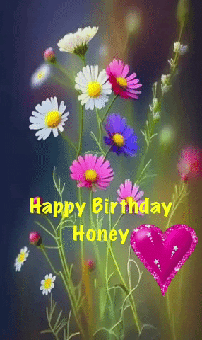 Happy Birthday Honey GIF