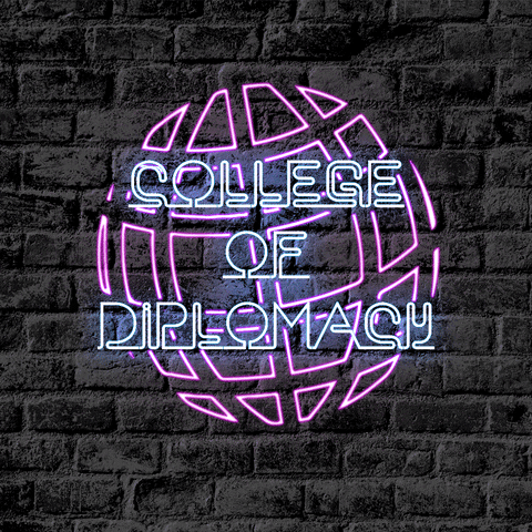 Neon Lights GIF by College of Diplomacy
