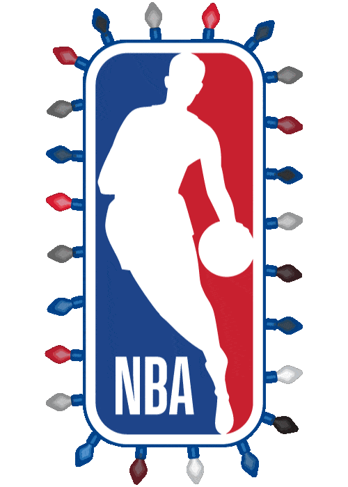 Basketball Nba Xmas Sticker by NBA